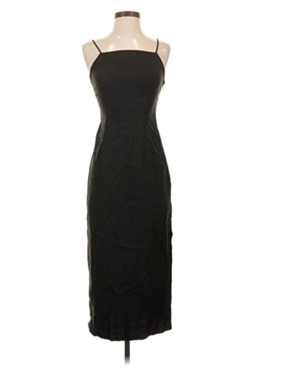 Stockholm Atelier & Other Stories Black Cami Cocktail Dress - Size 12